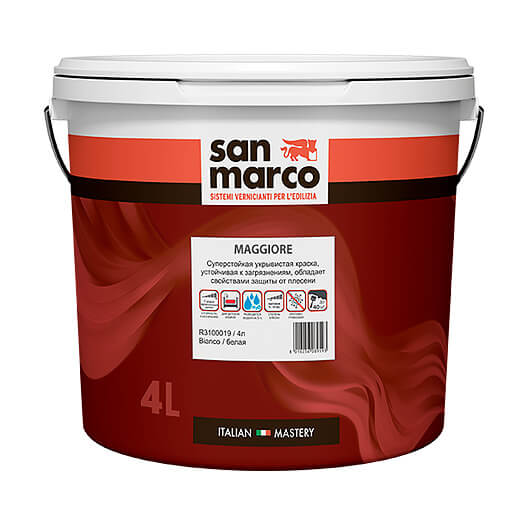 SAN MARCO Maggiore  BIANCO БЕЛАЯ 4л