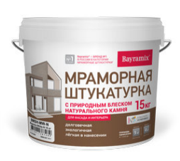 Штукатурка Bayramix Мраморная N 15кг