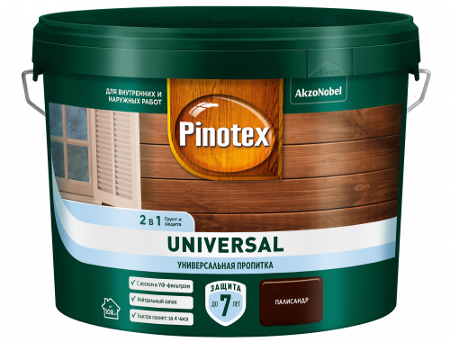 Пропитка Omnitex Universal 2в1 Палисандр 9л