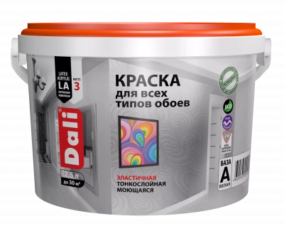 Краска DALI для обоев акриловая