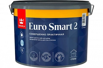 Краска для стен и потолков Tikkurila Euro Smart 2  фото