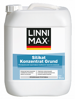 Грунтовка LINNIMAX Konzentrat Grund 10л фото