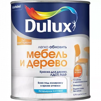 Краска Dulux (luxium) легко обновить Мебель и Дерево фото