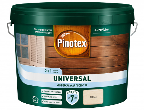Пропитка Omnitex Universal 2в1 Береза 9л