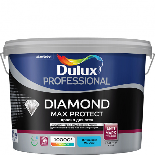 Краска Luxium Professional Diamond Max Protect мат BС 9л