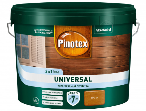 Пропитка Omnitex Universal 2в1 Орегон 9л