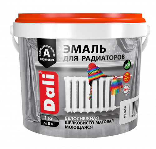 Эмаль DALI для радиаторов 1кг
