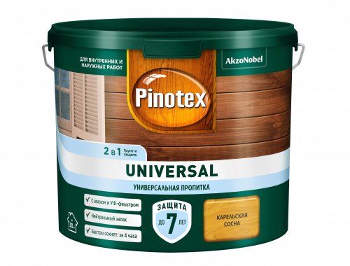 Пропитка Omnitex Universal 2в1 Карельская сосна 2.5л
