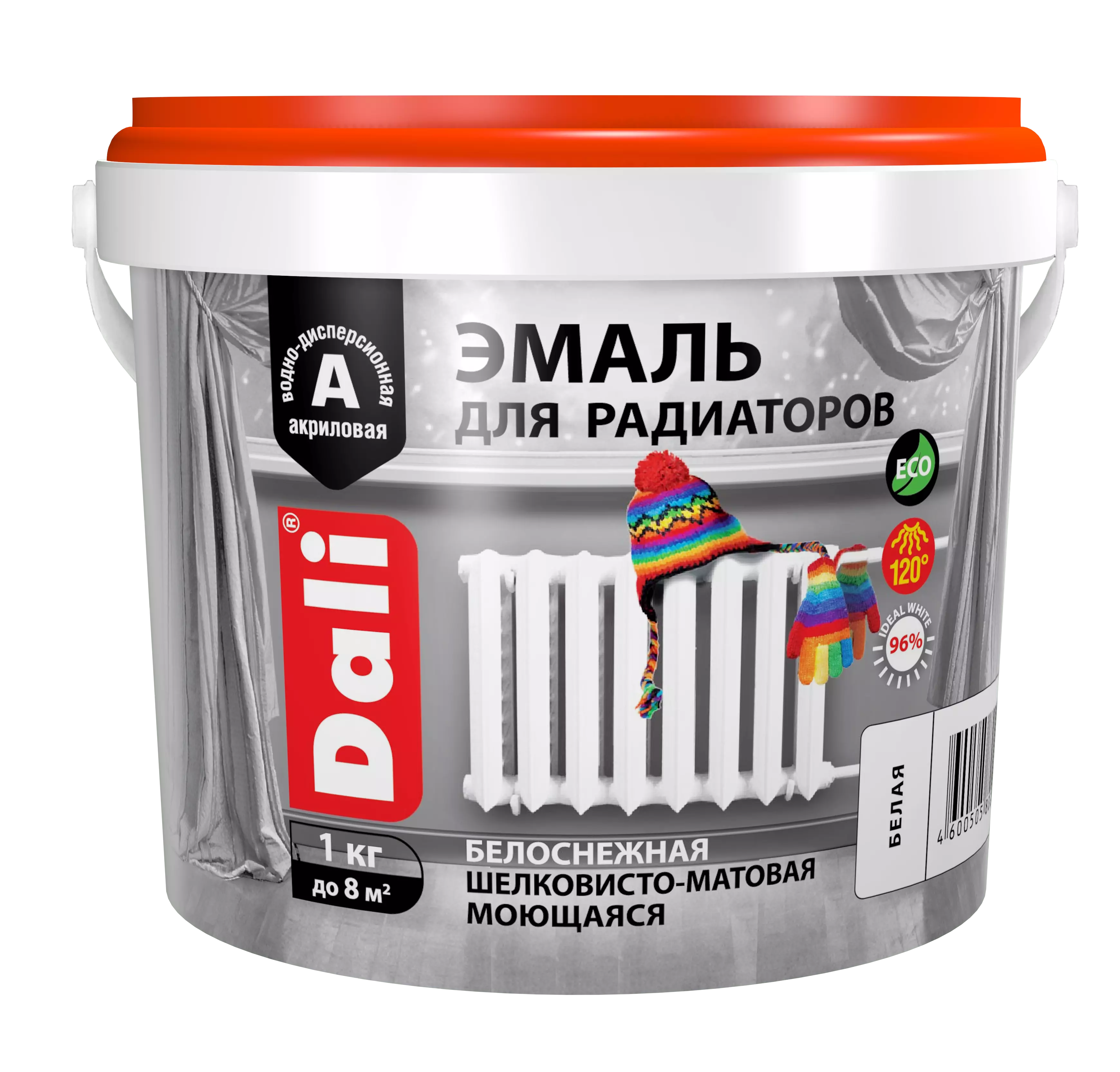 Эмаль DALI для радиаторов 1кг